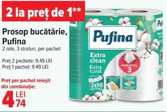 Carrefour Prosop bucătărie, Pufina Ofertă