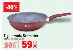 Carrefour Tigaie wok, Schmitter Ofertă