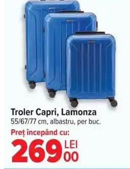Carrefour Troler Capri, Lamonza Ofertă