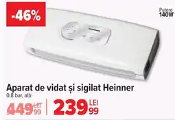 Carrefour Aparat de vidat şi sigilat Heinner Ofertă