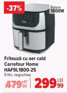 Carrefour Friteuză cu aer cald Carrefour Home HAF9L1800-25 Ofertă