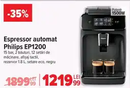 Carrefour Espressor automat Philips EP1200 Ofertă