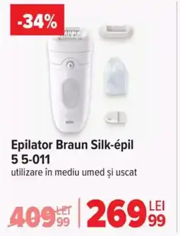 Carrefour Epilator Braun Silk-épil 5 5-011 Ofertă