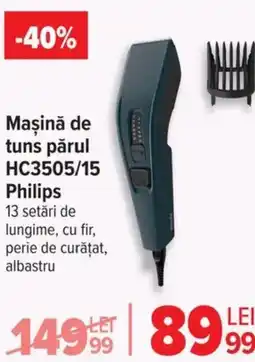 Carrefour Maşină de tuns părul HC3505/15 Philips Ofertă