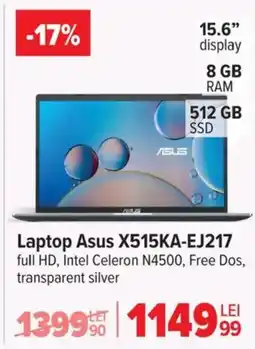 Laptop Asus X515KA-EJ217