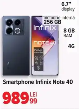 Carrefour Smartphone Infinix Note 40 Ofertă