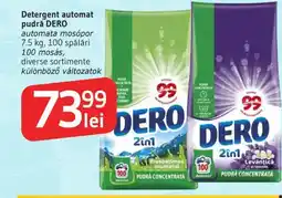 Supeco Detergent automat pudră DERO Ofertă