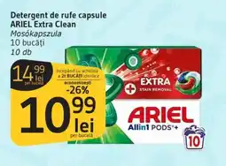 Supeco Detergent de rufe capsule ARIEL Extra Clean Ofertă