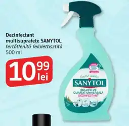 Supeco Dezinfectant multisuprafeţe SANYTOL Ofertă