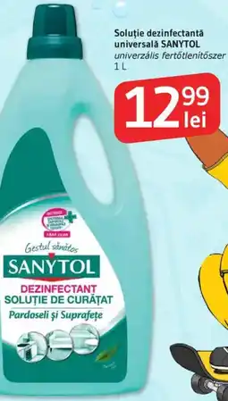 Supeco Soluţie dezinfectantă universalǎ SANYTOL Ofertă