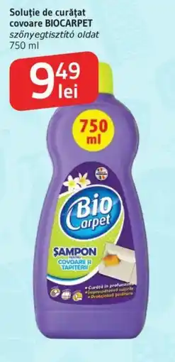 Supeco Soluție de curățat covoare BIOCARPET Ofertă