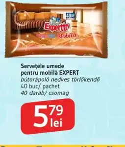 Supeco Serveţele umede pentru mobilǎ EXPERT Ofertă