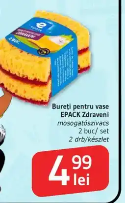 Supeco Bureți pentru vase EPACK Zdraveni Ofertă