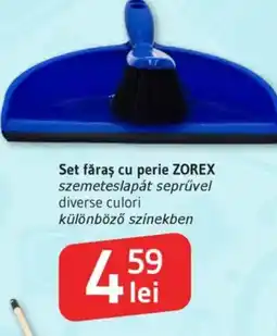 Supeco Set făraş cu perie ZOREX Ofertă