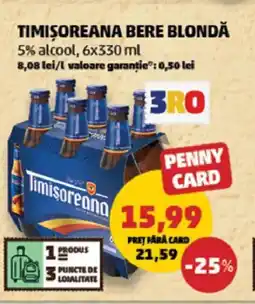 Penny Timişoreana bere blondă Ofertă
