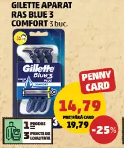 Penny Gilette aparat ras blue 3 comfort Ofertă