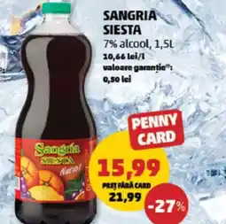 Sangria siesta