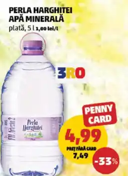 Penny Perla harghitei apă minerală Ofertă