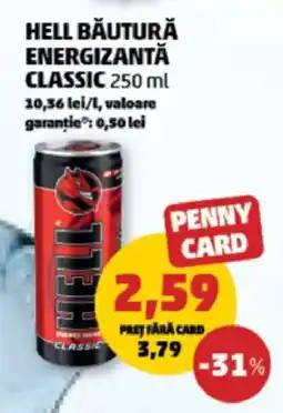 Penny Hell băutură energizantă classic Ofertă