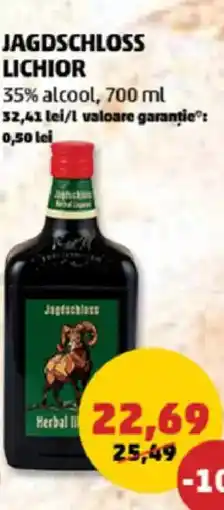 Penny Jagdschloss lichior Ofertă