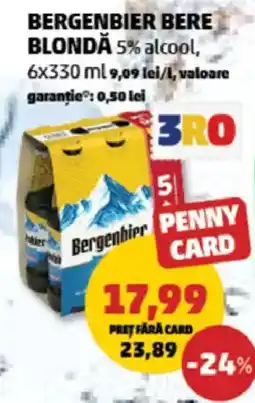 Penny Bergenbier bere blondă Ofertă