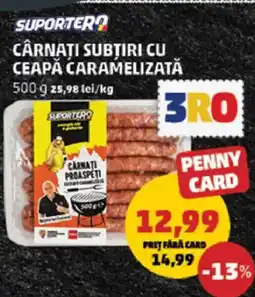 Penny Cârnati subtiri cu ceapă caramelizată Ofertă