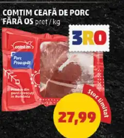 Penny Comtim ceafă de porc fără os Ofertă