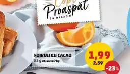 Penny Foietaj cu cacao Ofertă