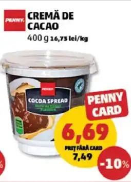 Penny Cremă de cacao Ofertă