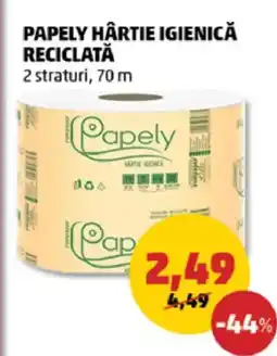 Penny Papely hârtie igienică reciclată Ofertă
