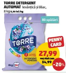 Penny Torre detergent automat Ofertă