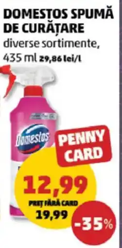 Penny Domestos spumă de curățare Ofertă
