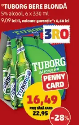 Penny Tuborg bere blondă Ofertă