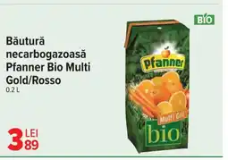 Carrefour Market Băutură necarbogazoasă Pfanner Bio Multi Gold/Rosso Ofertă