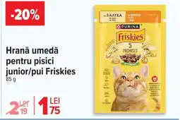 Carrefour Market Hrană umedă pentru pisici junior/pui Friskies Ofertă