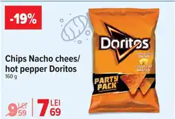 Carrefour Market Chips Nacho chees/ hot pepper Doritos Ofertă