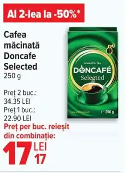 Carrefour Market Cafea măcinată Doncafe Selected Ofertă