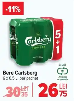 Carrefour Market Bere Carlsberg Ofertă