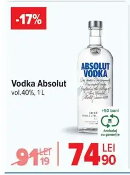 Carrefour Market Vodka Absolut Ofertă