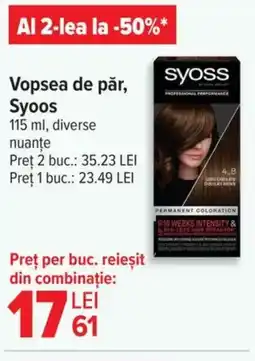 Vopsea de păr, Syoss