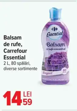 Carrefour Market Balsam de rufe, Carrefour Essential Ofertă