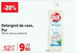 Detergent de vase, Pur