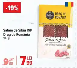 Carrefour Market Salam de Sibiu IGP Drag de România Ofertă