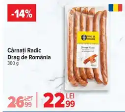 Carrefour Market Cârnaţi Radic Drag de România Ofertă