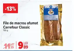 Carrefour Market File de macrou afumat Carrefour Classic Ofertă
