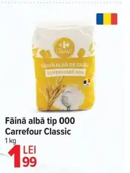 Carrefour Market Făină albă tip 000 Carrefour Classic Ofertă