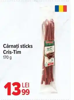 Carrefour Market Cârnaţi sticks Cris-Tim Ofertă