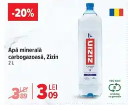 Carrefour Market Apă minerală carbogazoasă, Zizin Ofertă