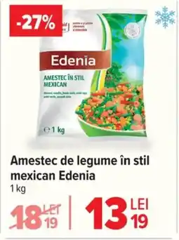 Carrefour Market Amestec de legume în stil mexican Edenia Ofertă