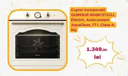 Altex Cuptor incorporabil GORENJE BOS67371CLI, Ofertă